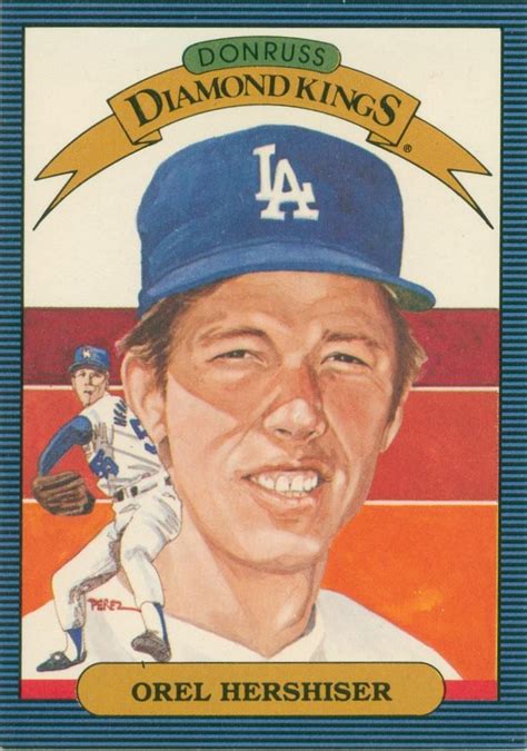 Orel Hershiser Orel Hershiser Baseball Trading Cards Baseball Cards