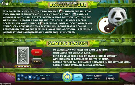 Wild Giant Panda Slot Free Demo Game Review Nov