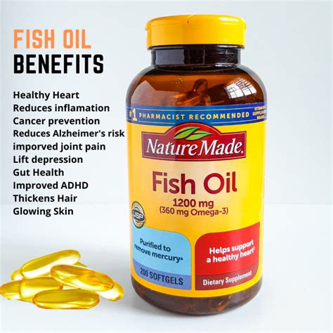 Nature Made Fish Oil Mg Softgels Lazada Ph