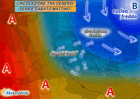 Previsioni Meteo Focus Sull Irruzione Fredda Del Weekend Gelo E Neve