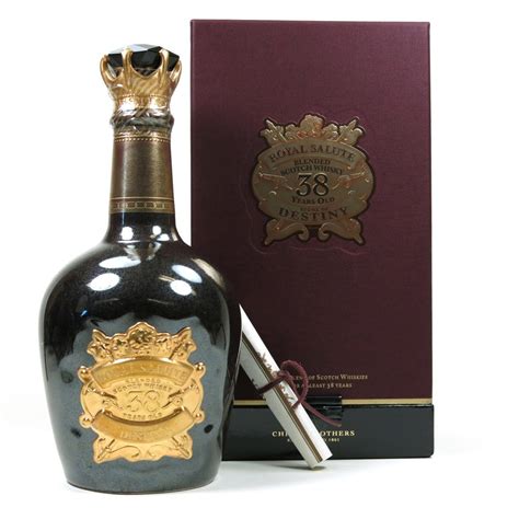 Chivas Royal Salute 38 Year Old Stone Of Destiny Whisky Auctioneer