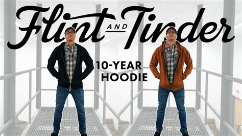 Flint And Tinder 10 Year Hoodie Real User Review Youtube