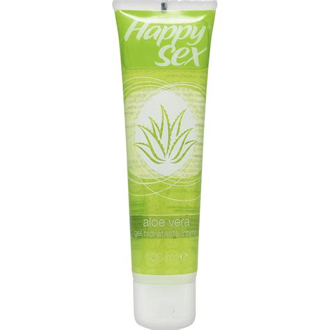 Lubricante Gel Hidratante íntimo Aloe Vera Tubo 100 Ml · Happy Sex