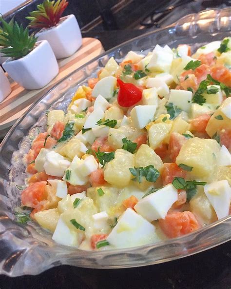 Salada De Legumes Cozidos Maionese Para Servir Nos Almo Os Em Casa