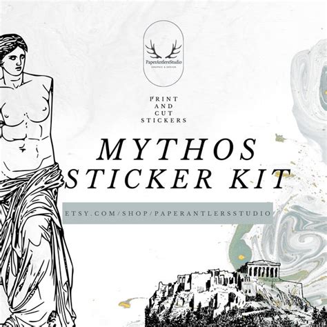 Stickers Greek Mythology Etsy Australia