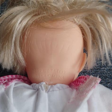 Vintage Cititoy Baby Dolls Blue Eyes Blonde Hair Drink And Wet Cuddly