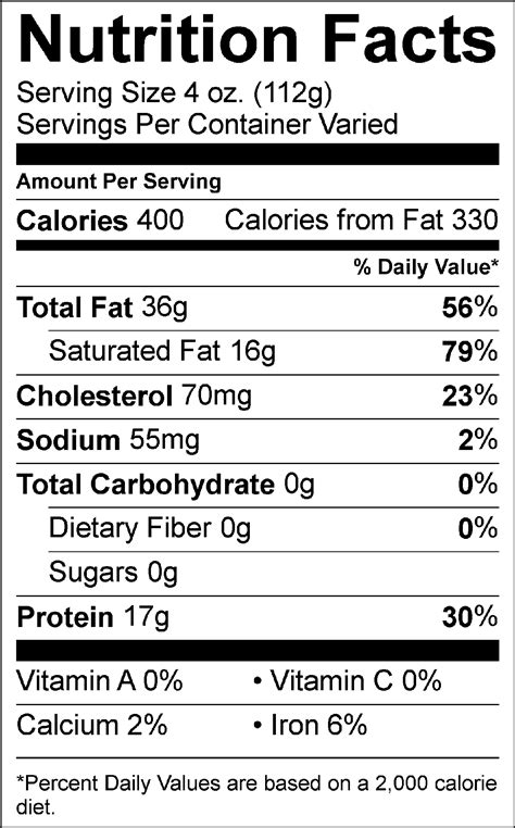 beef short ribs nutrition facts