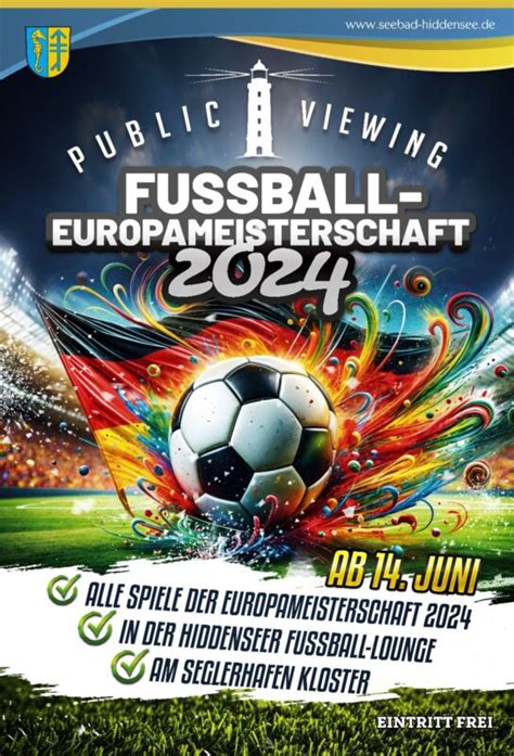 Fu Ball Lounge Zur Fu Ball Europameisterschaft Public Viewing