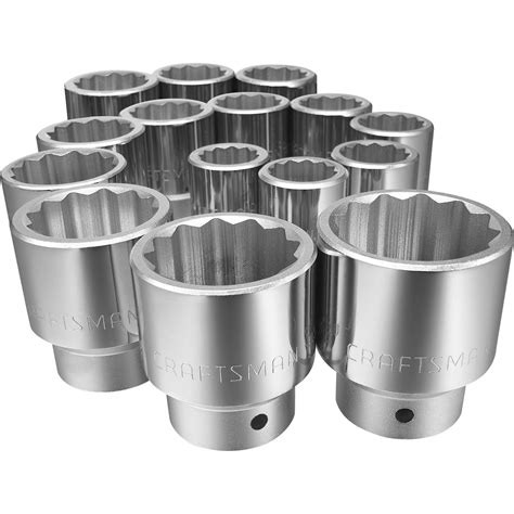 Craftsman 15 pc. 3/4-inch Drive Metric Socket Accessory Set