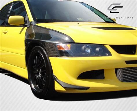 Carbon Fiber Fender Body Kit For Mitsubishi Evolution