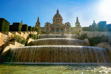 National Palace Barcelona Spain Background - High-quality Free Backgrounds