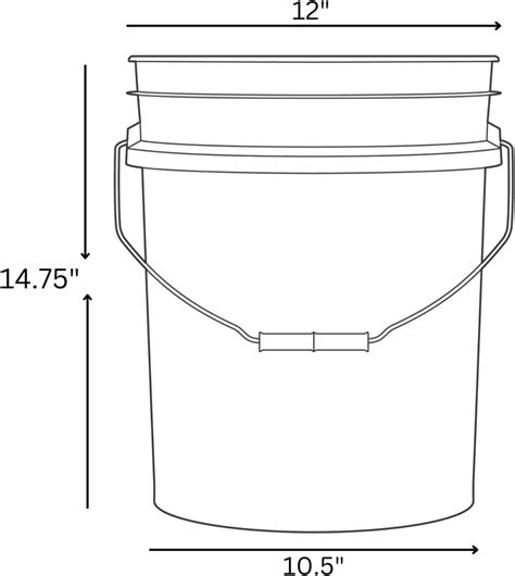 Buy House Naturals Gallon Purple Food Grade Plastic Bucket With Screw