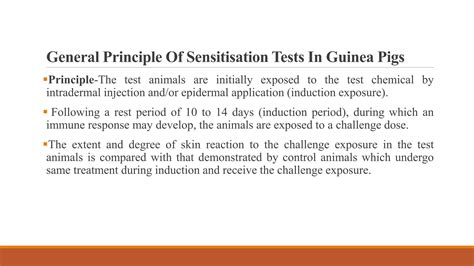 Skin Sensitisation OECD Test Guideline 406 Pptx