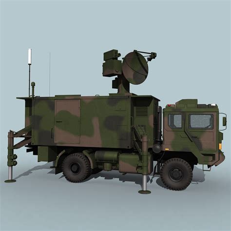 HQ-6/HQ-64 engagement radar 3D Model $150 - .3ds .fbx .flt .lwo .max ...
