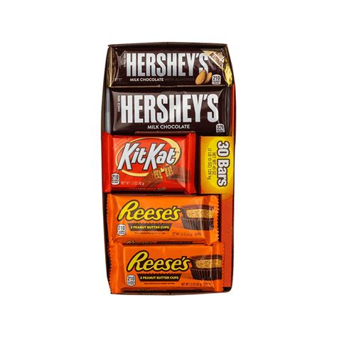 Hersheys Variety Pack Assorted Candy Bars 135 Lb Box 144 Bars