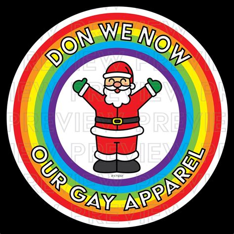 Don We Now Our Gay Apparel PNG SVG Design Cute Funny Christmas Etsy