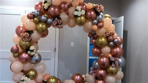 Diy- Round balloon Arch [Video] | Round balloons, Balloon arch, Balloon ...