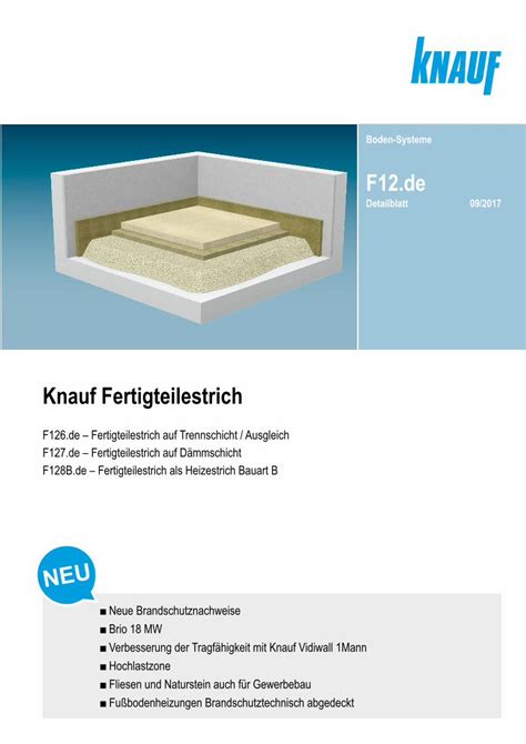 PDF Knauf Fertigteilestrich DOKUMEN TIPS