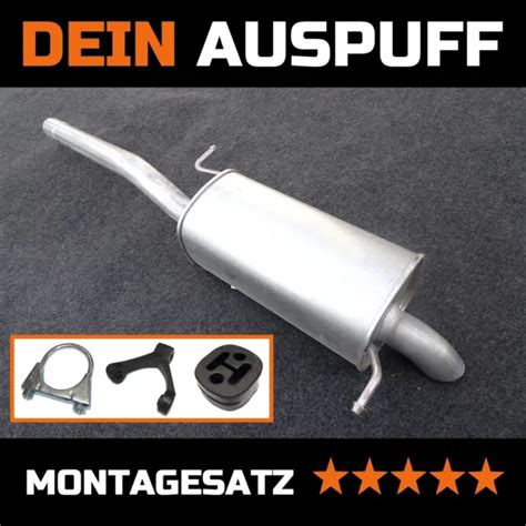 Endschalld Mpfer F R Volkswagen Caddy Iii G Eur