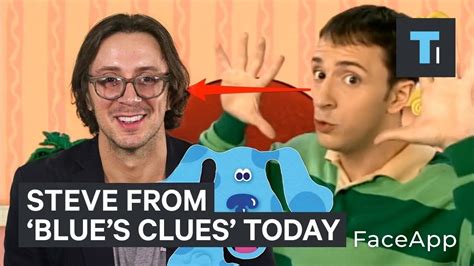 Blue S Clues Steve Burns Long Hair R Bluesclues