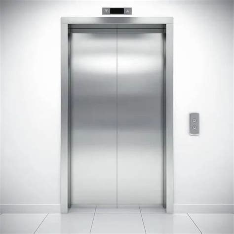 Automatic Stainless Steel Passenger Elevator Max Persons Capacity 6 8