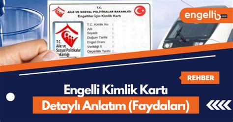 Engelli Kimlik Kartı Nasıl Alınır 2025 Engelli