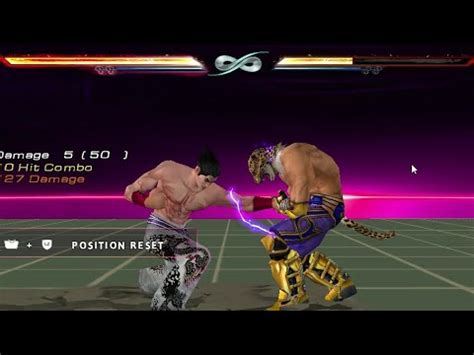 TEKKEN 8 PSP Kazuya Mishima Combo TEST New Texture Mod Tekken 8