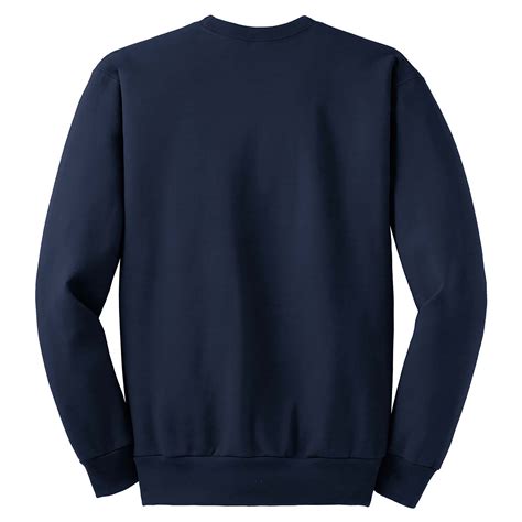 Hanes P160 Ecosmart Crewneck Sweatshirt Navy Full Source