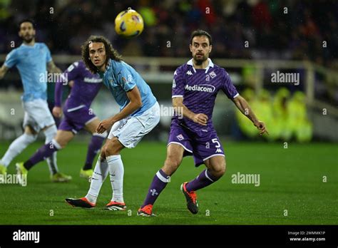 Giacomo Bonaventura Fiorentina Matto Guendouze Lazio During The