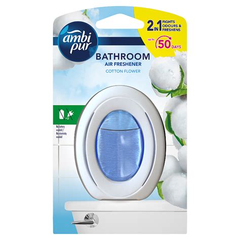 Teta drogerie Ambi Pur Bathroom Cotton Fresh Osvěžovač Vzduchu 1 X