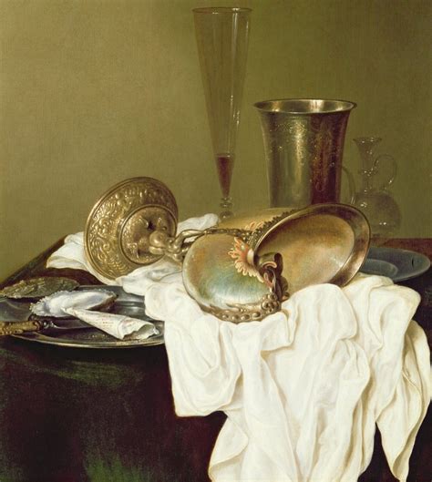 Natura Morta Con Coppa Di Nautilus Willem Claesz Heda