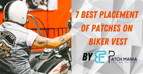 The Best Placement Of Patches On Biker Vests