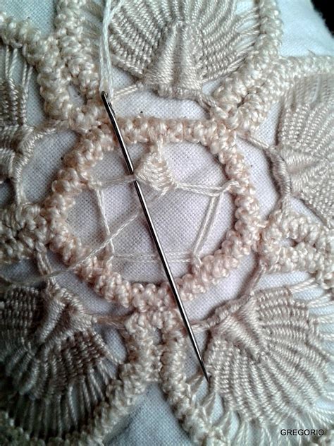 Macrame Crochet Point Lace Stellina