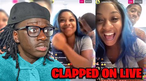 Girl Records Herself Getting Clapped On Live… Youtube