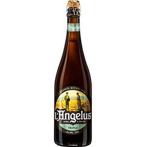 L ANGELUS Bière blonde triple cl pas cher Auchan fr