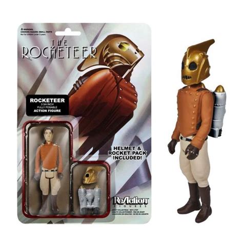 The Rocketeer Figurine Rocketeer Reaction Figures