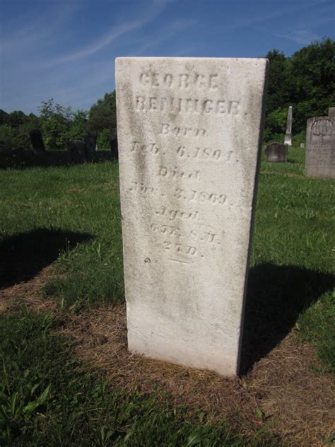 George Renninger 1804 1869 Find A Grave Memorial