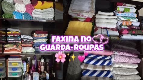 Faxina No Guarda Roupas Muita Poeira E Cocô De Barata Tudo Limpinho E Organizado