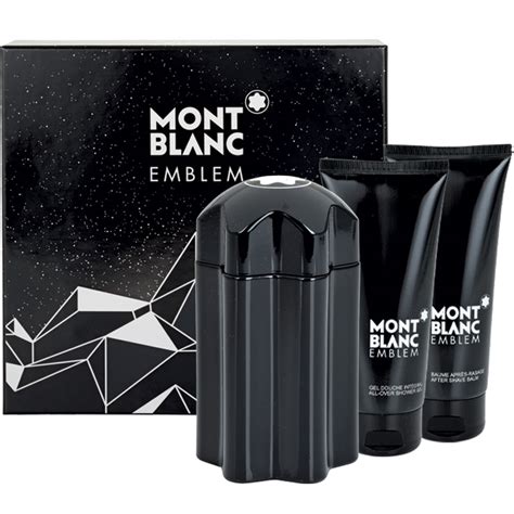 Buy Mont Blanc Emblem Eau De Toilette 100ml 3 Piece Set Online At