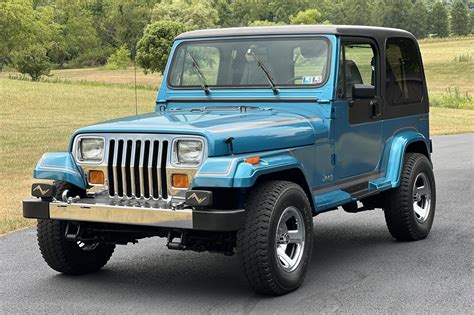 No Reserve 9k Mile 1991 Jeep Wrangler Islander 5 Speed For Sale On Bat