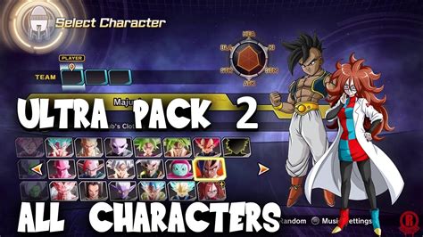 Dragon Ball Xenoverse 2 Ultra Pack 2 All Characters DLC Updated