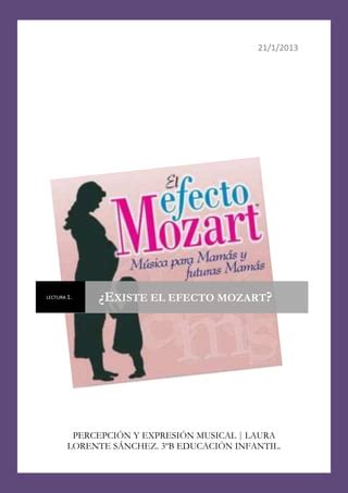 Existe El Efecto Mozart Recensi N Pdf