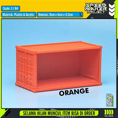 Jual Box Display Acrylic Container Hot Wheels Tomica Mini GT Matchbox Kontainer