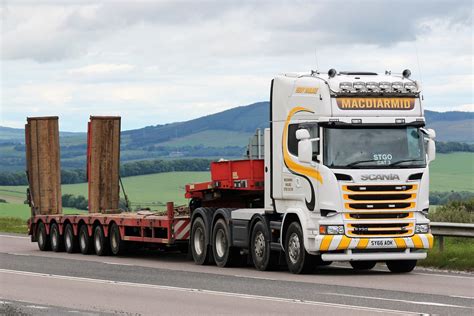 Macdiarmid Haulage Scania Topline R730 V8 Sy66aok A96 Glen Flickr