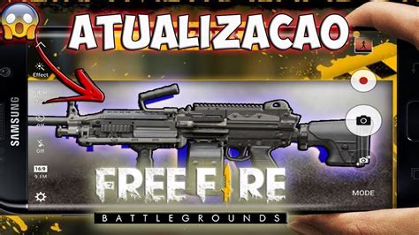 NOVA ATUALIZAÇÃO DO FREE FIRE ARMAS MAPAS GRANADAS CONFIRA