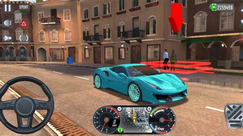 Taxi Sim Ferrari F Tributo Rome City Wheel Drive Android