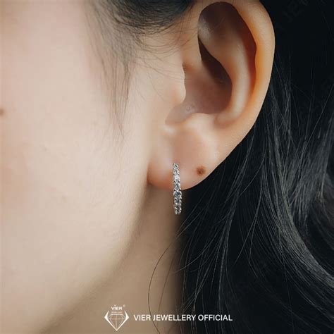 Jual Wynn Edition Earrings Anting Replika Berlian Crystal