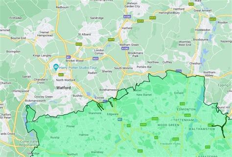 Ulez Expansion Map Shows The Hertfordshire Areas A Whisker Away From New Border Hertslive