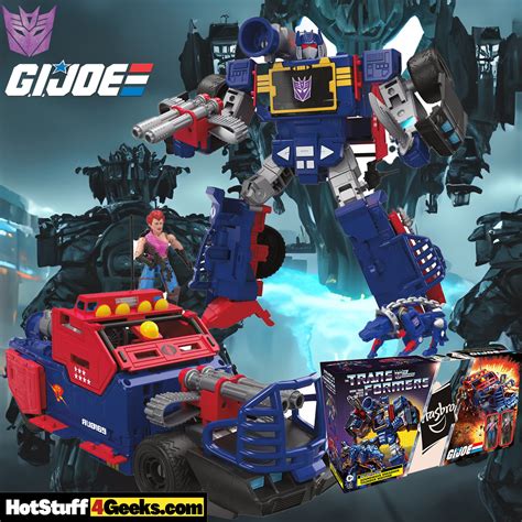 G I Joe Transformers Crossover Set Soundwave Meets Dreadnoks