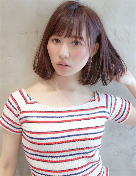 ハネない！スッキリ肩上ボブ ヘアカタログ・髪型・ヘアスタイルafloat（アフロート）表参道・銀座・名古屋の美容室・美容院 ボブ